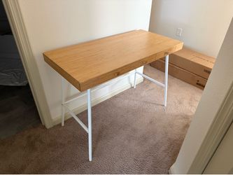 Ikea Bamboo Desk (LILLÅSEN)