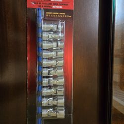 New Sealed GEARWRENCH 3/8" Drive Flex Metric Socket Set 10 Pc. 6 point