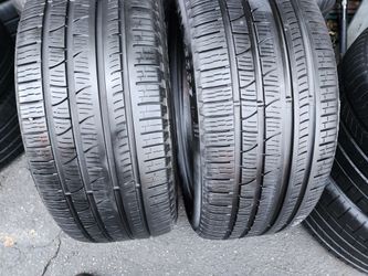 Selling (2) tires 285/45r20 Pirelli Scorpion Verde All Season dot 2023