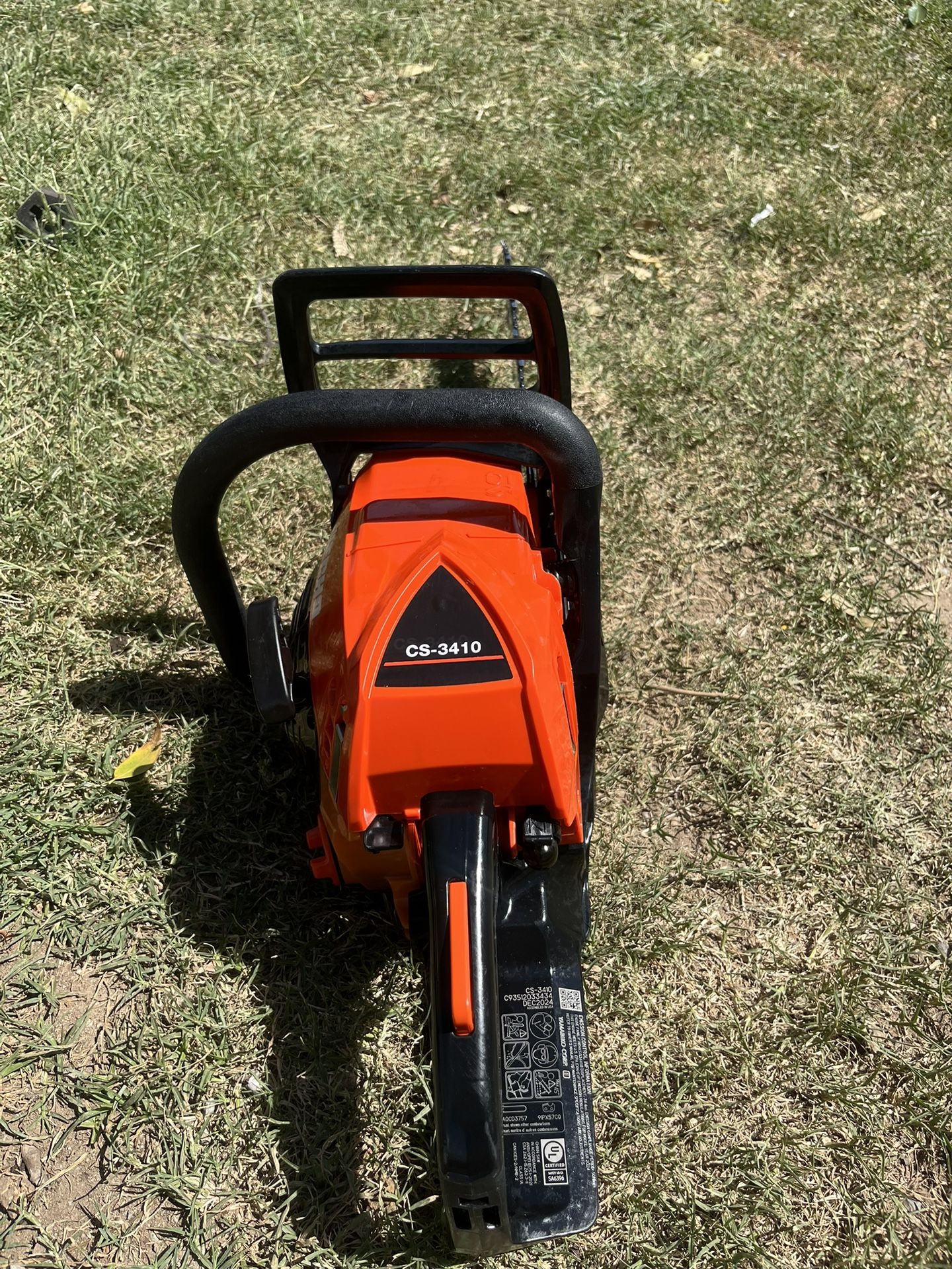 ECHO 14 in. 34.4 cc Gas 2-Stroke Rear Handle Chainsaw with Automatic Chain Oiler
