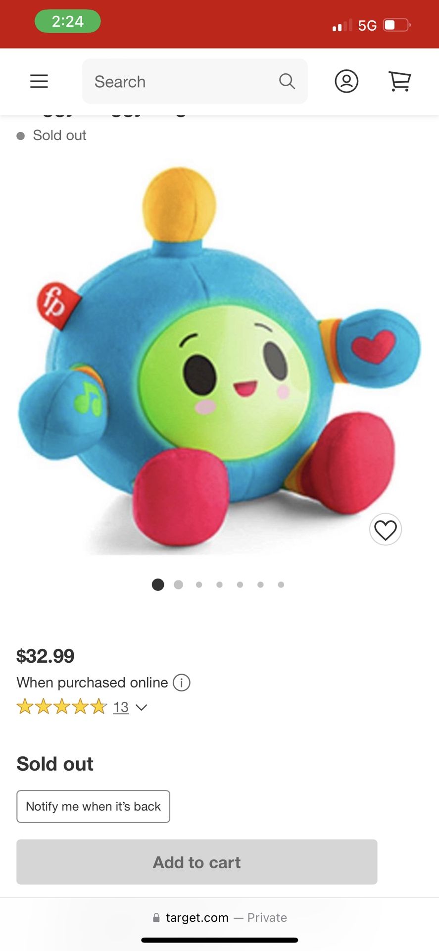 Fisher-Price FriendsWithYou Happy World Huggy Wuggy Bug
