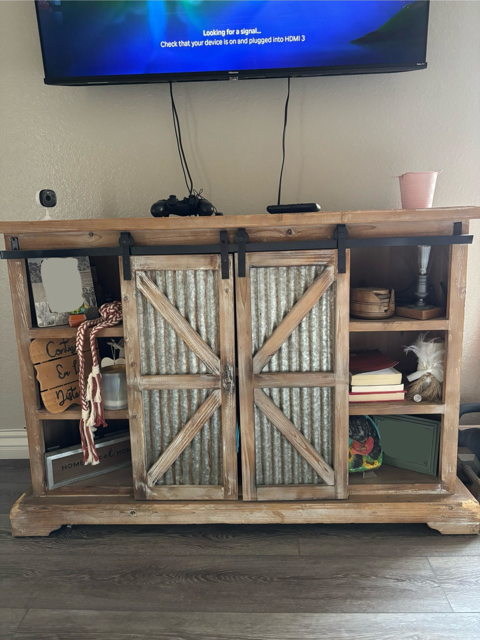 Rustic TV stand