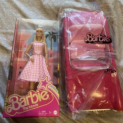 Barbie Car Popcorn Bucket And Barbie Doll