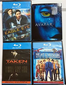 Blu-Ray DVDs
