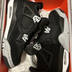Jordan 4 black canva