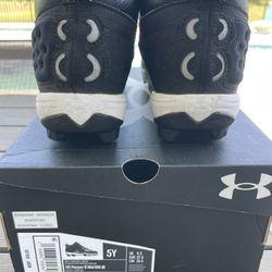 UA Youth Football Cleats 
