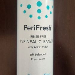 DermaRite PeriFresh Rinse-Free Perineal Cleanser with Aloe Vera – 7.5 fl. oz