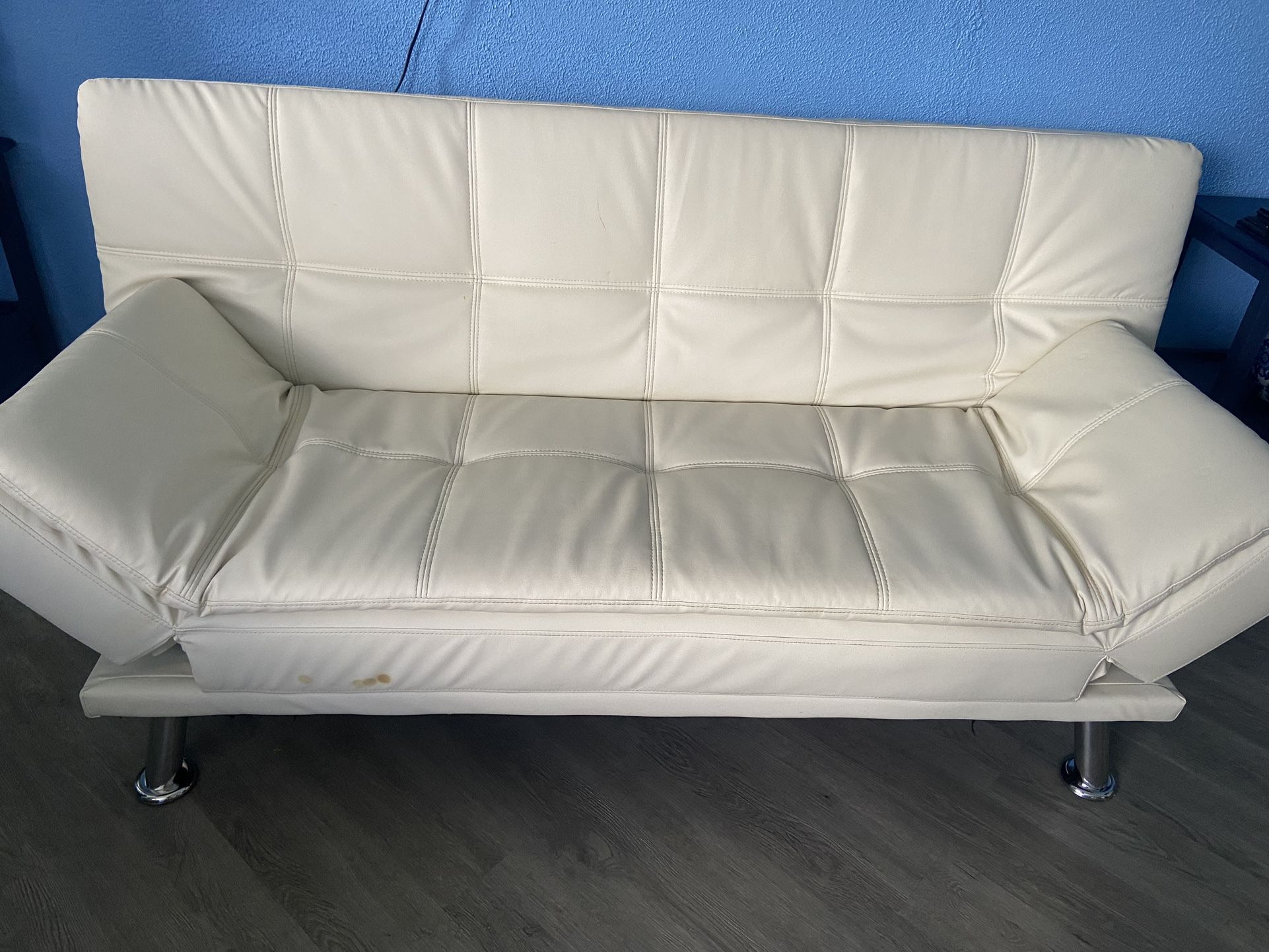 Leather Serta Futon Sofa
