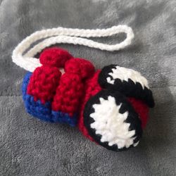 Crochet Spiderman Car Hanger- Ready for pickup 