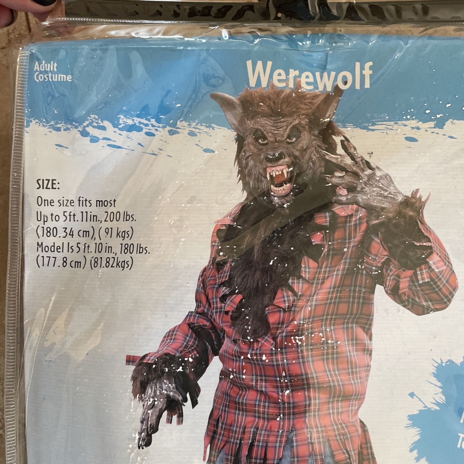 Adult Mens Werewolf Costume