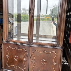 antique china cabinet