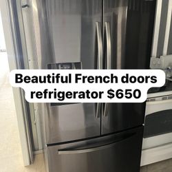 Beautiful French Doors Refrigerator 