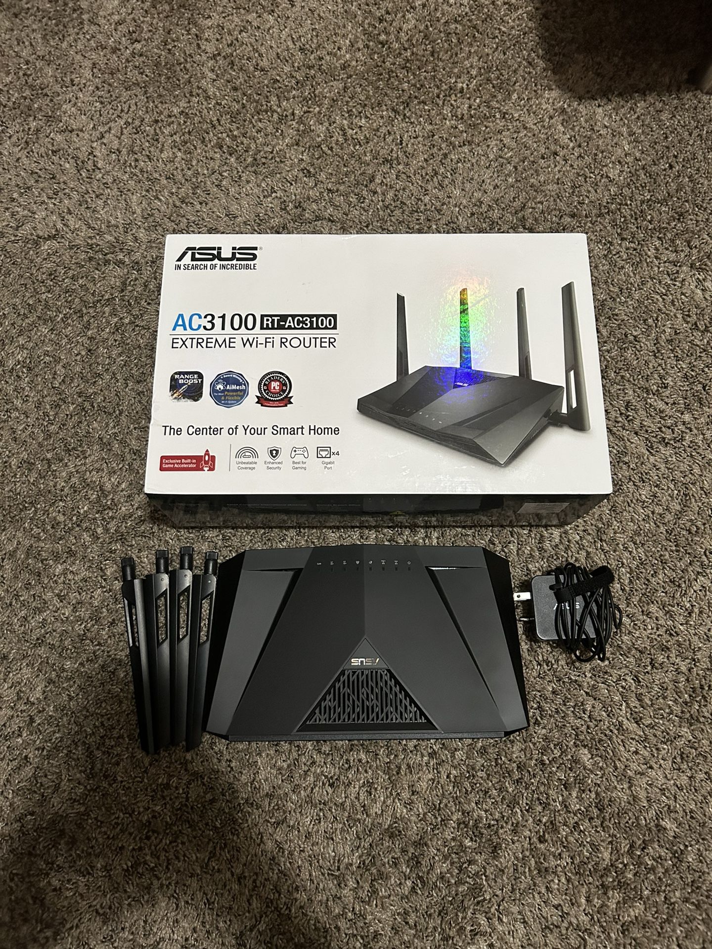 AC3100 Extreme Wifi Router Asus