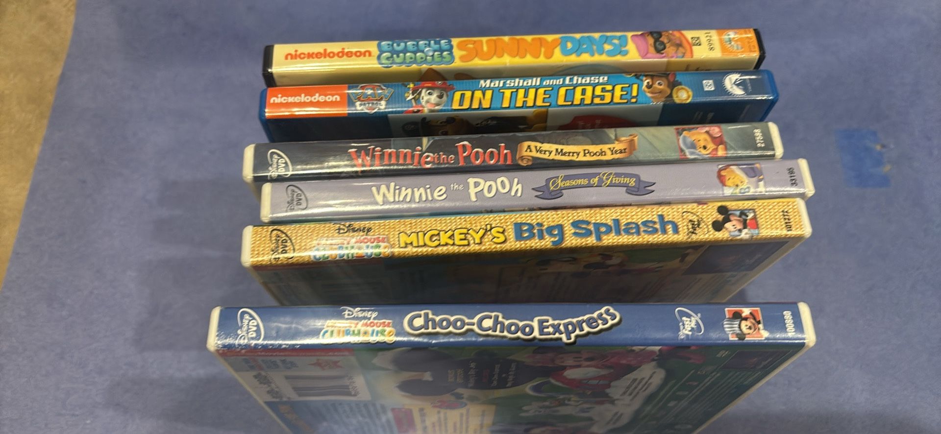 Various dVDs