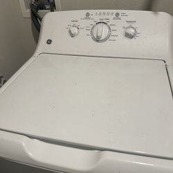 GE top load washer and dryer set