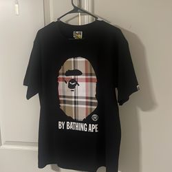Bape Burberry Large Tee