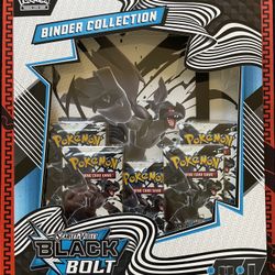 Pokémon Black Bolt Binder Collection Brand New