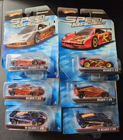 Hotwheels McLaren F1 Gtr set