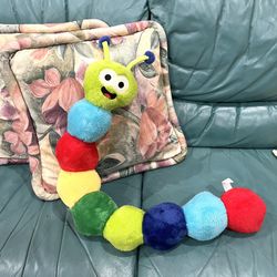 Giant Stuffed Caterpillar Plush Toy - 3 Feet Long!