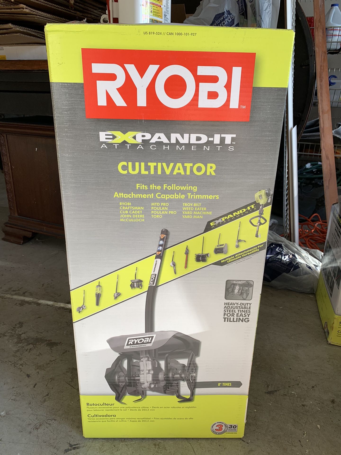 Ryobi Expand-It Cultivator $80