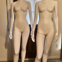 Two. Mannequins.