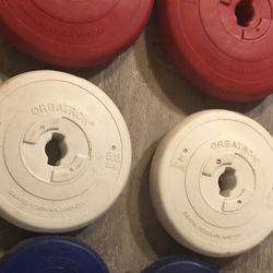 Orbatron Weights 8 Pc Total 61.5lbs