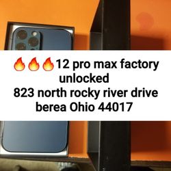 iPhone 12 Pro Max Factory unlocked 