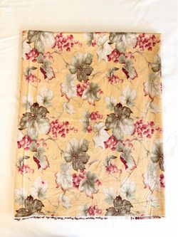 #Vintage Vineyard Patterned 100% Cotton Fabric #New