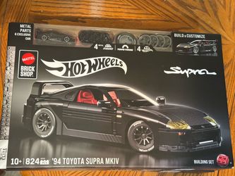 Mattel Hot Wheels Brick Shop Toyota Supra
