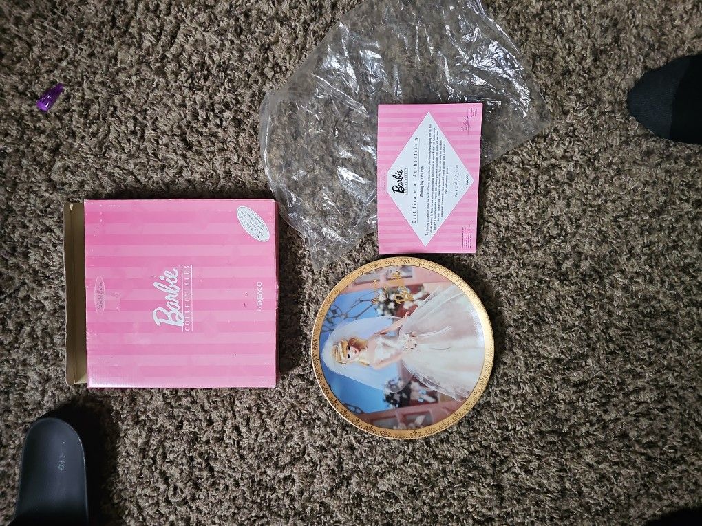 Barbie 1959 Wedding Day Collector Plate