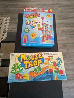 Kids Games & Activity Toys – Mouse Trap + Candy Marble Mountain – $10