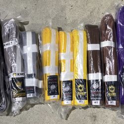 Jiu Jitsu Belts