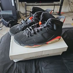  Air Jordan 6 Retro Black Infrared 