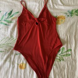 Red Bodysuit 