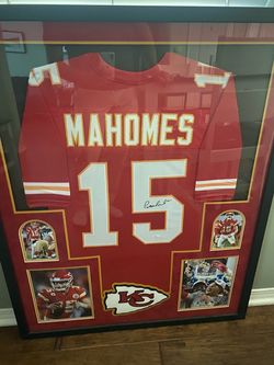 Autograph, Patrick Mahomes jersey with COA