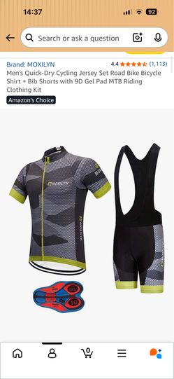 Men cycling set M