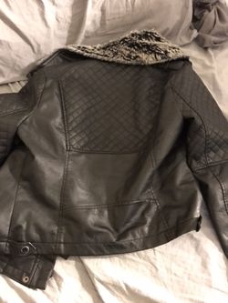 Leather jacket