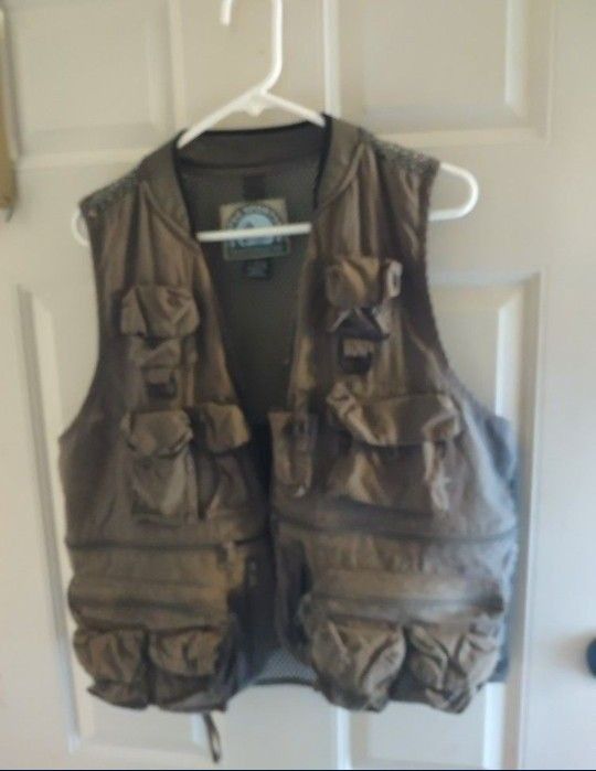 Two Very Nice Soft Tackle Boxes And One Fishing Vest Will Not Separate