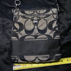 Coach long strapped bag