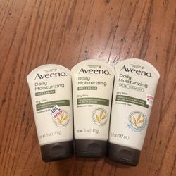 Aveeno Facial Cream & Cleanser Bundle