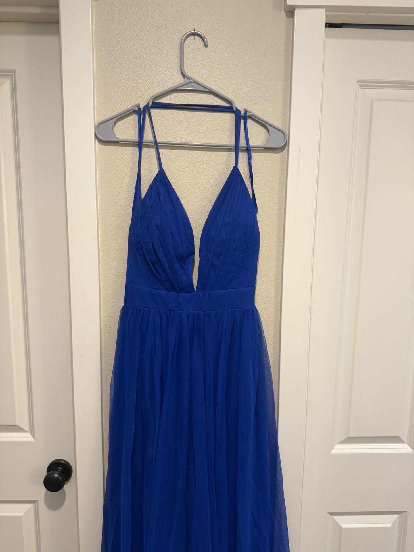 Blue Party Dress