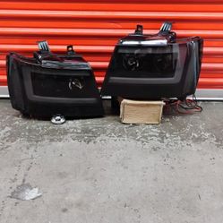 LED DRL and Projector Headlights for Chevrolet Tahoe 2007-2014