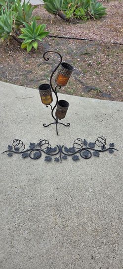 Wine bottle decor