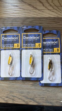 All 3 Super small trout spoons size 0  1gram