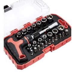 Brand New Screwdriver Set with Bits and Sockets