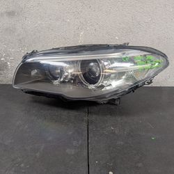2014-2015-2016 BMW 5 SERIES LEFT HEADLIGHT HID XENON OEM USED #9756