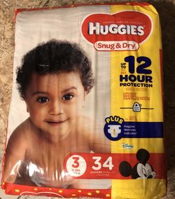 HUGGIES DIAPERS