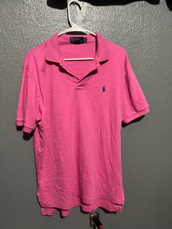 Pink polo SIZE: medium