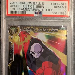 Jiren Dragon Ball Super PSA 10