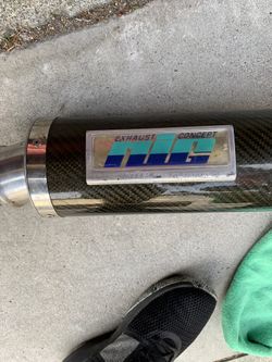 Yamaha MIG Carbon Fiber Exhaust Pipe